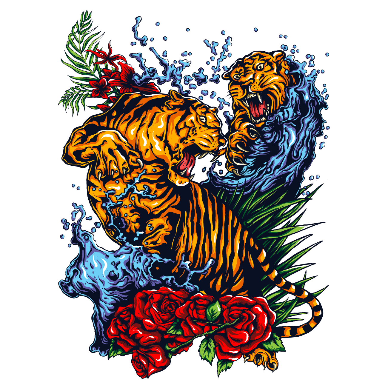 Tiger Fight